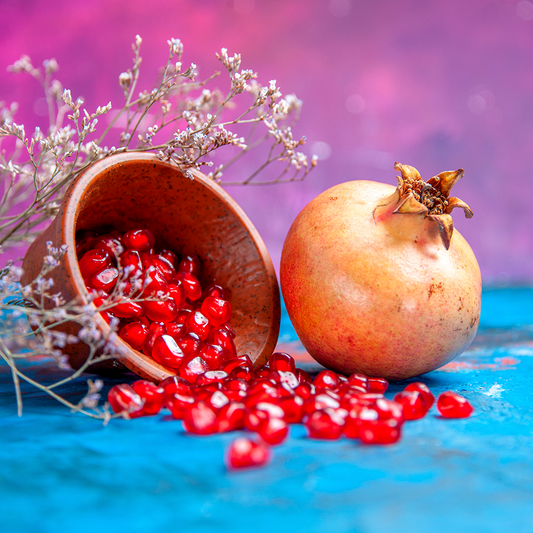 The paradise apple - pomegranate