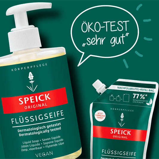 The consumer magazine ÖKO-TEST gave the liquid soap Speick Original the highest rating