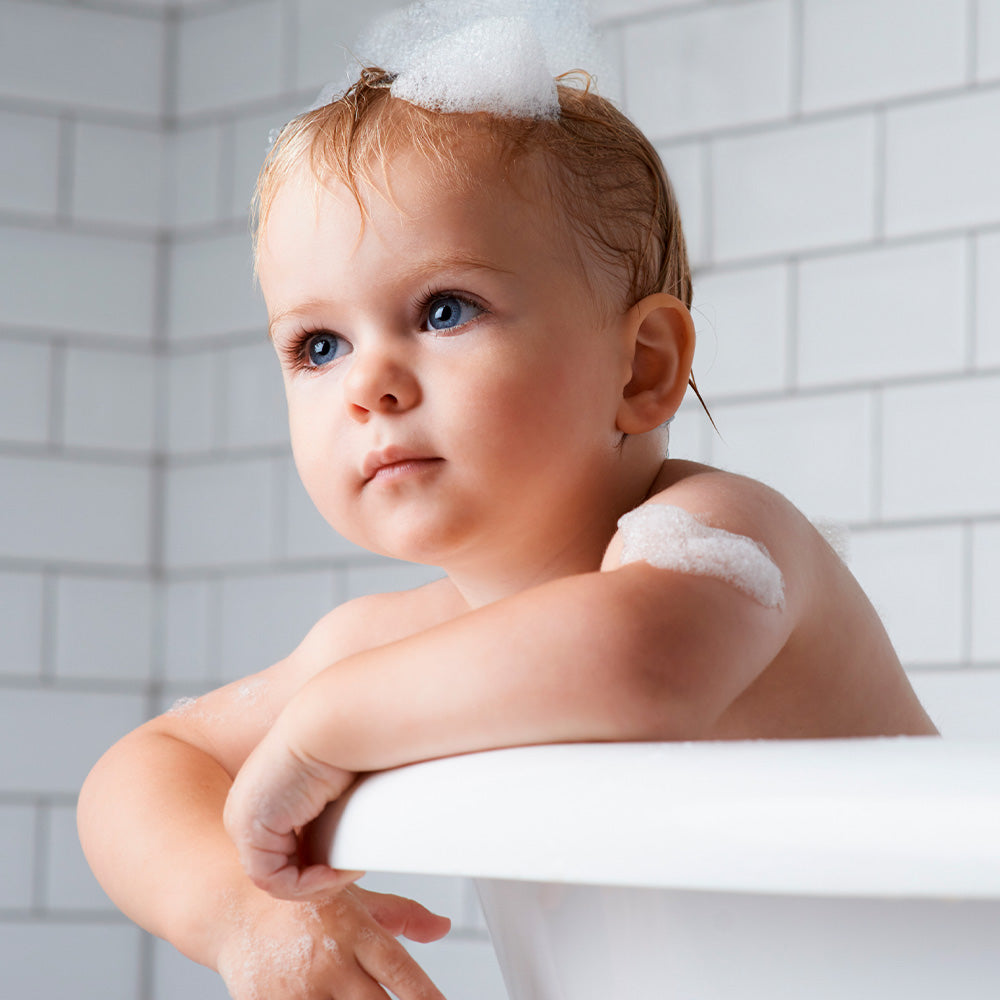 Child does not like bathing