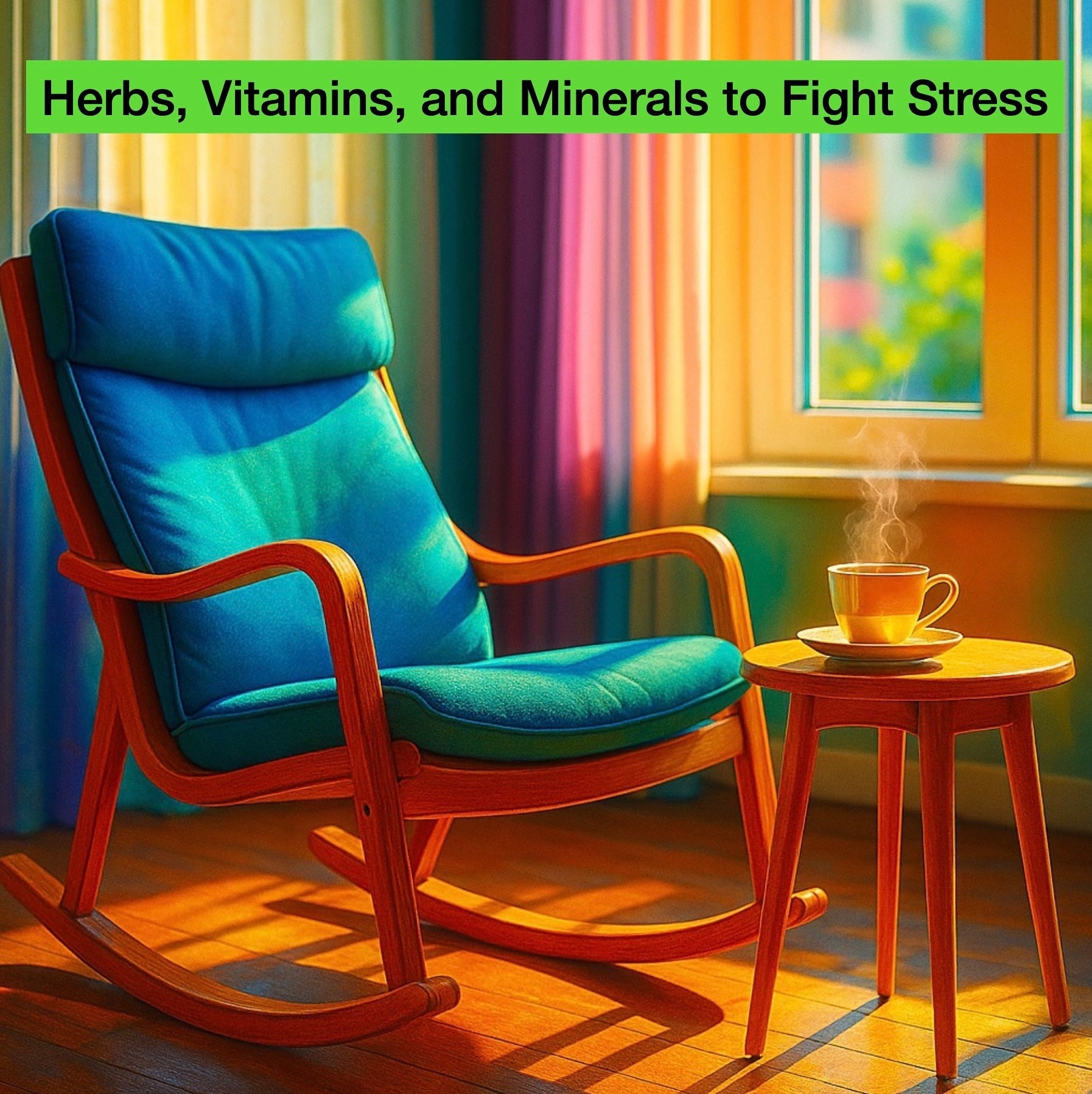 Herbs, Vitamins, and Minerals to Fight Stress