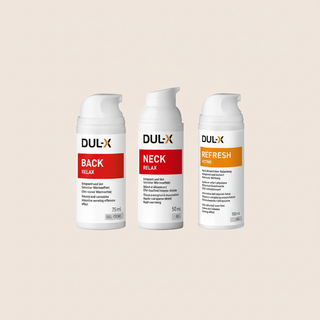 Neck and back three product square cover with 20 percent margins