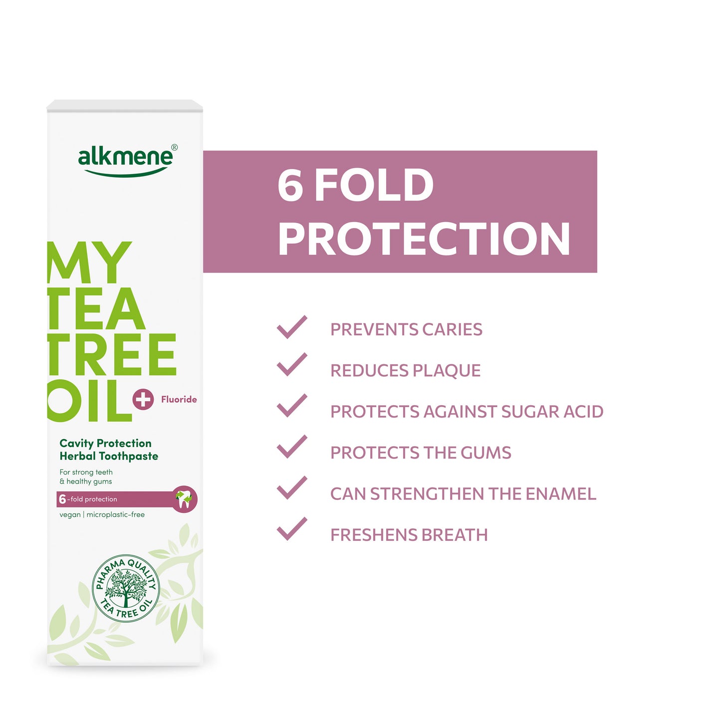 ALKMENE Cavity Protection Herbal Toothpaste