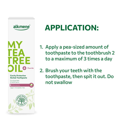 ALKMENE Cavity Protection Herbal Toothpaste