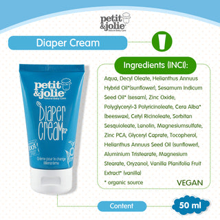 PETIT&JOLIE Baby Diaper Cream