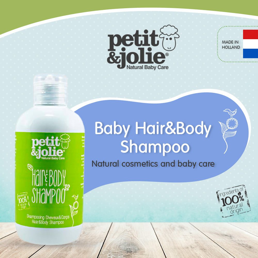 PETIT&JOLIE Baby Hair&Body Shampoo