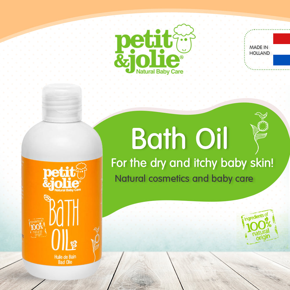 PETIT&JOLIE Baby Bath Oil