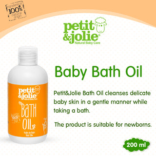 PETIT&JOLIE Baby Bath Oil