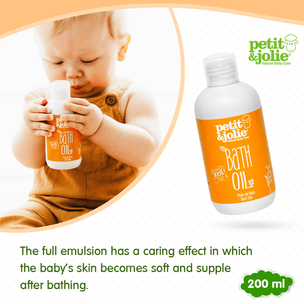 PETIT&JOLIE Baby Bath Oil