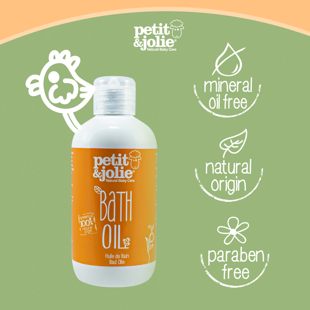 PETIT&JOLIE Baby Bath Oil