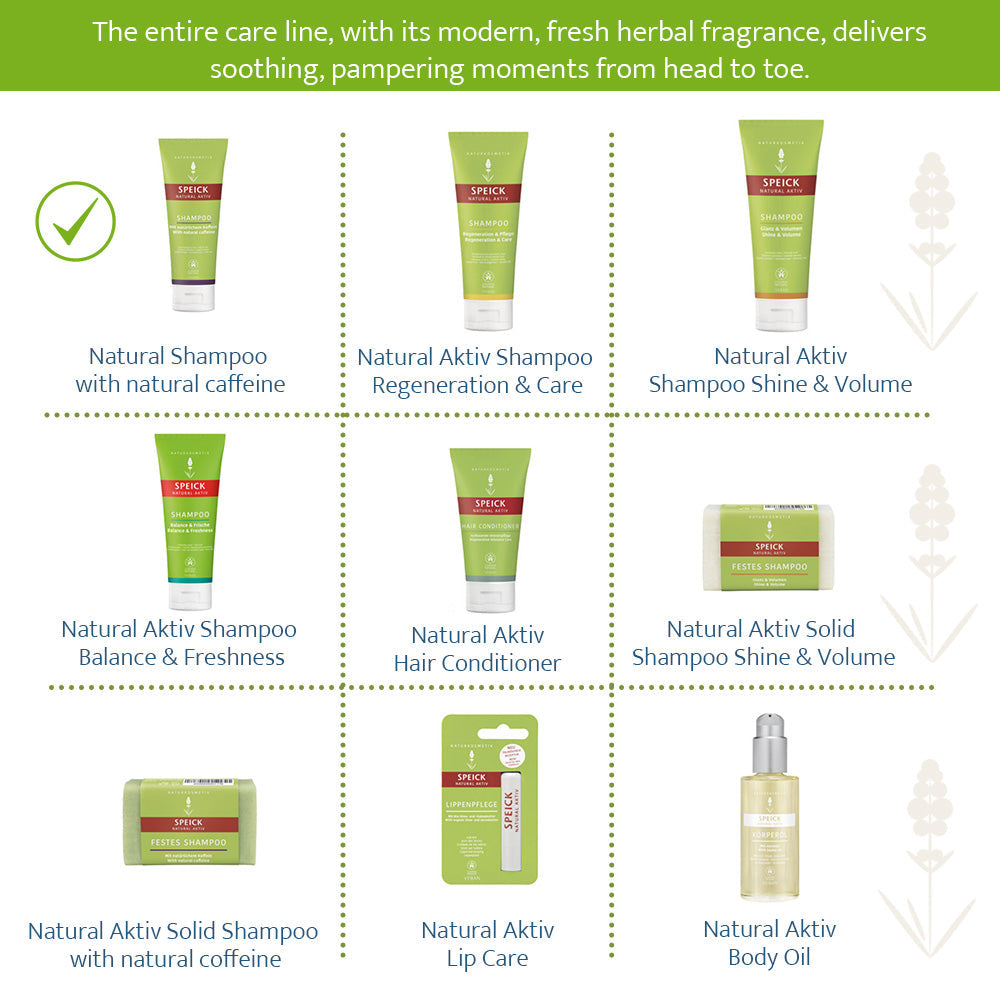 SPEICK Natural Aktiv Shampoo with caffeine
