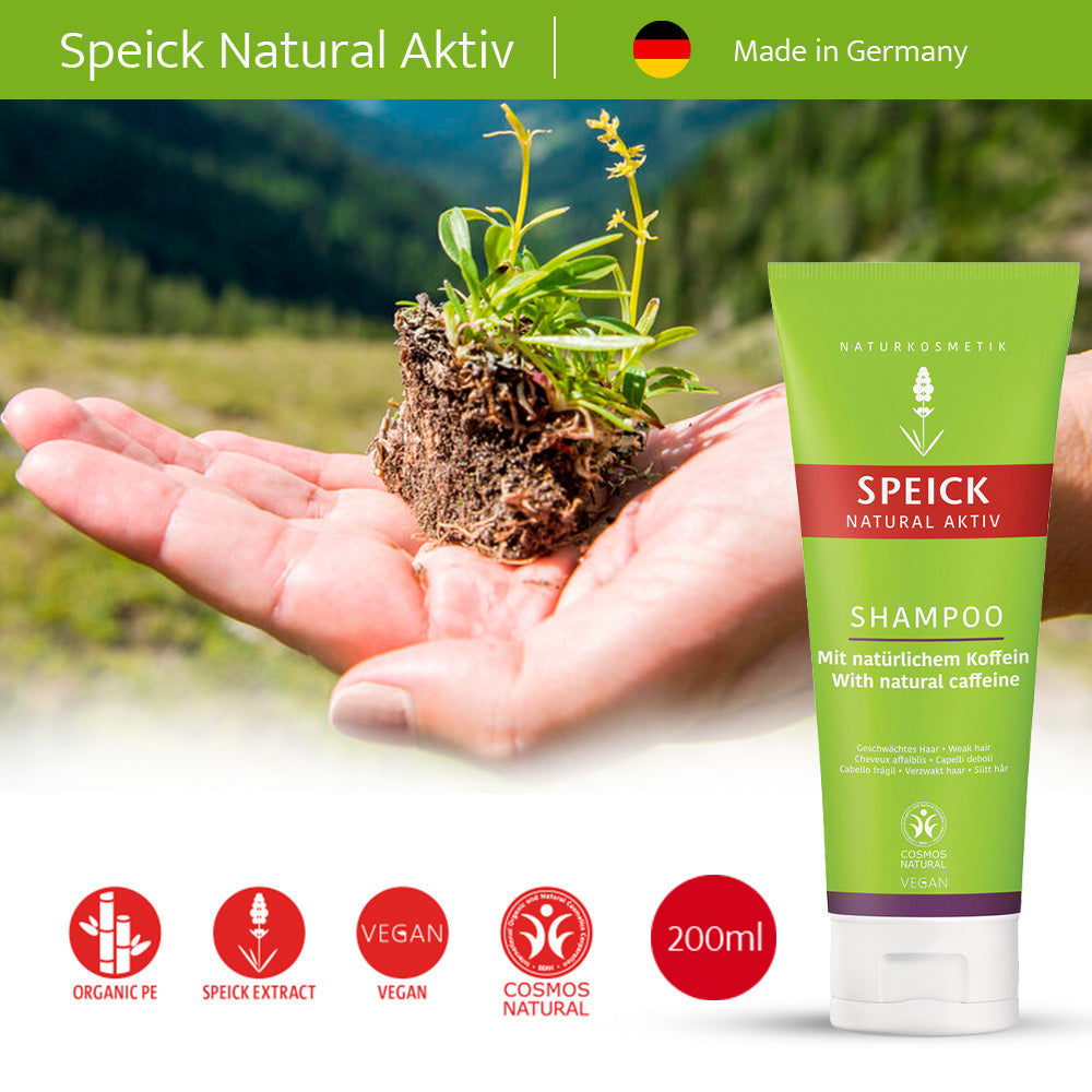 SPEICK Natural Aktiv Shampoo with caffeine