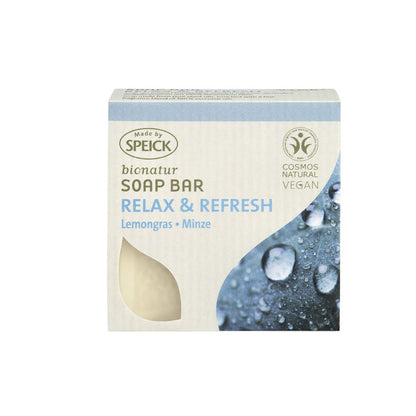 SPEICK Bionatur Soap Bar Relax & Refresh, Lemongrass • Mint