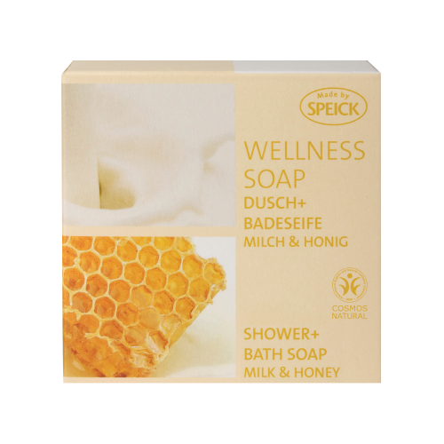 SPEICK Wellness Soap, Shower + Bath Soap Milk & Honey