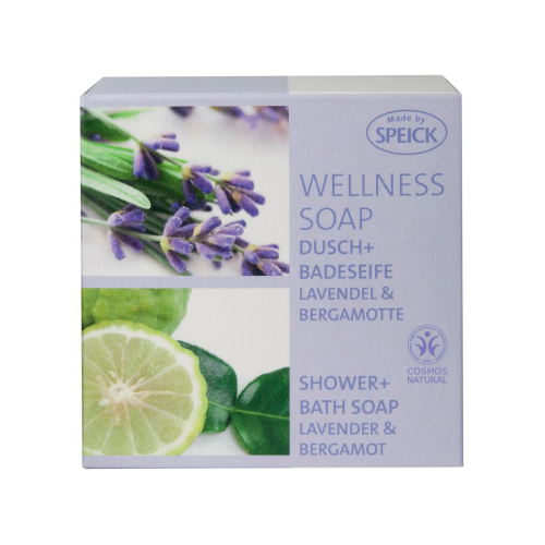 SPEICK Wellness Soap, Shower + Bath Soap Lavender & Bergamot