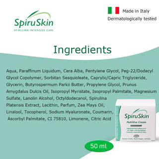 SPIRUSKIN Nutritive Cream 50 ml can
