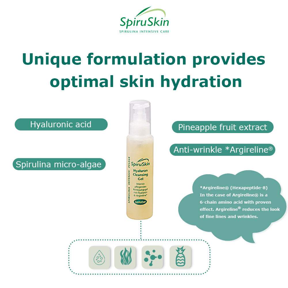 SPIRUSKIN Hyaluron Cleansing Gel