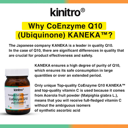 KINITRO Q10 Coenzym + Vitamin C capsules