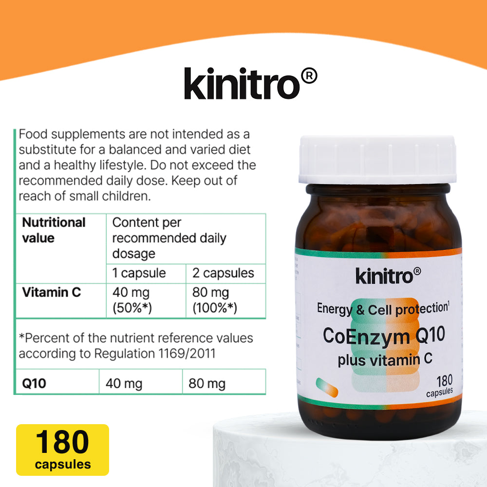 KINITRO Q10 Coenzym + Vitamin C capsules