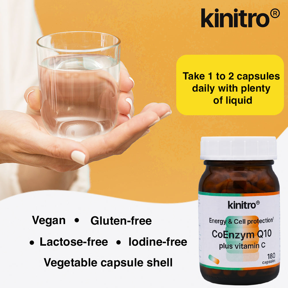 KINITRO Q10 Coenzym + Vitamin C capsules