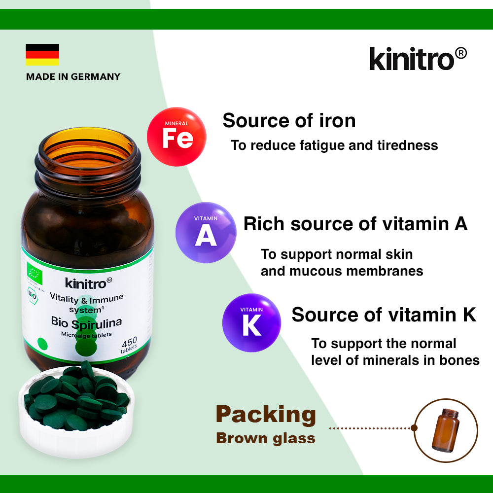 KINITRO Organic Bio Spirulina