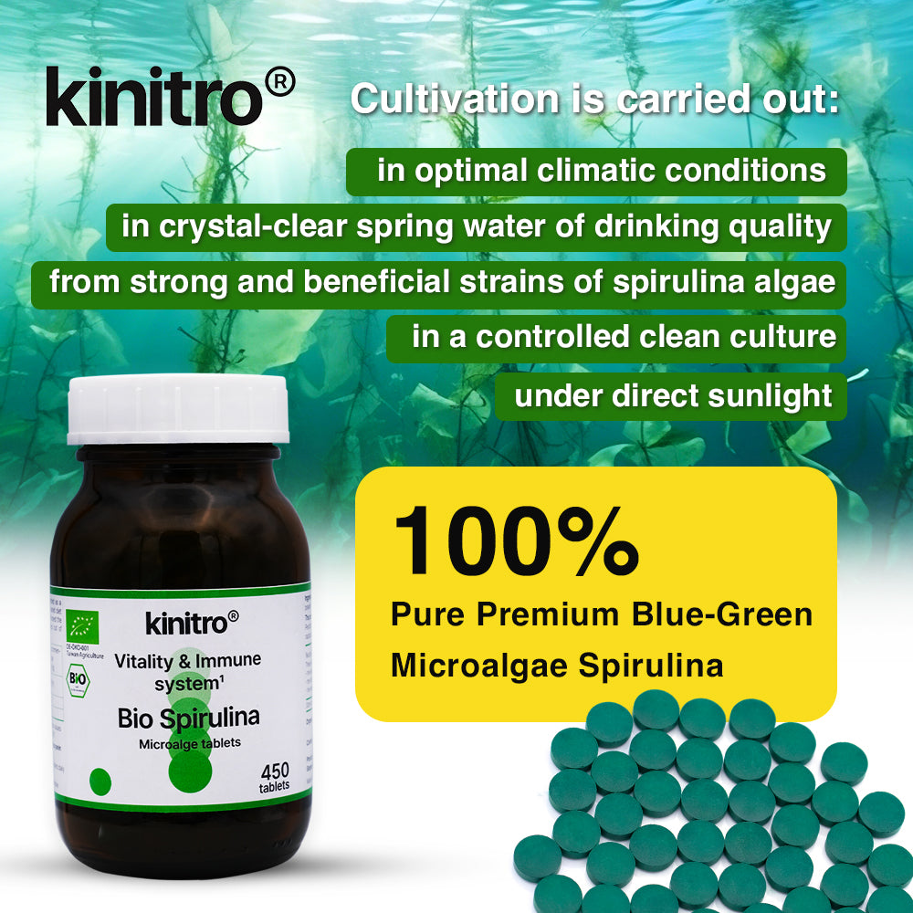 KINITRO Organic Bio Spirulina