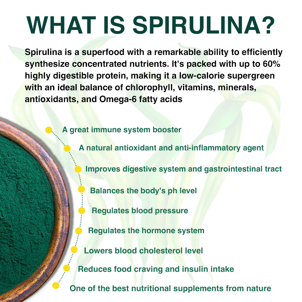 KINITRO Organic Bio Spirulina