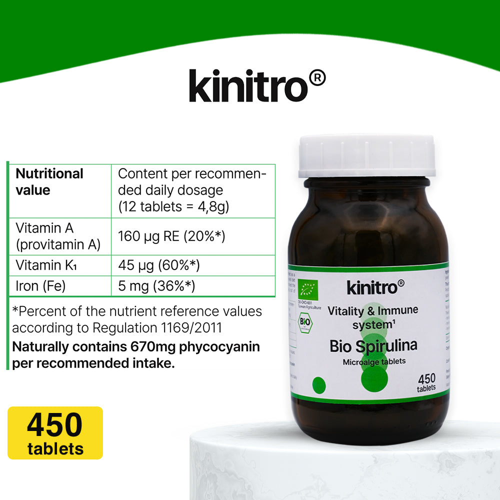 KINITRO Organic Bio Spirulina