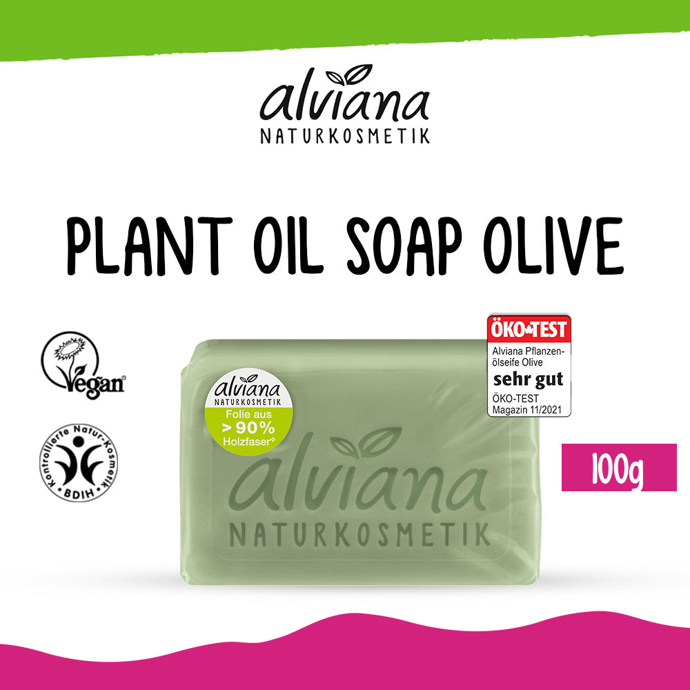 ALVIANA Plant Oil Soap Olive