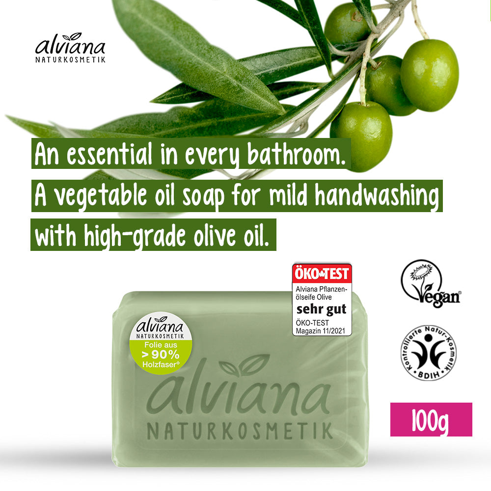 ALVIANA Plant Oil Soap Olive