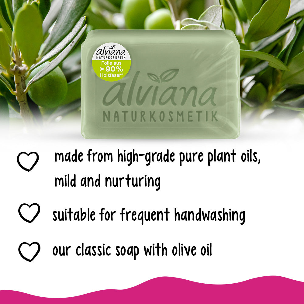 ALVIANA Plant Oil Soap Olive