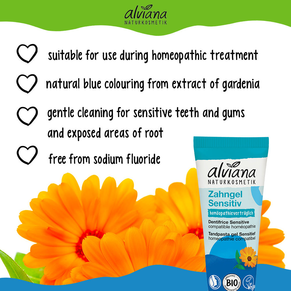 ALVIANA Toothgel Sensitive, 75 ml