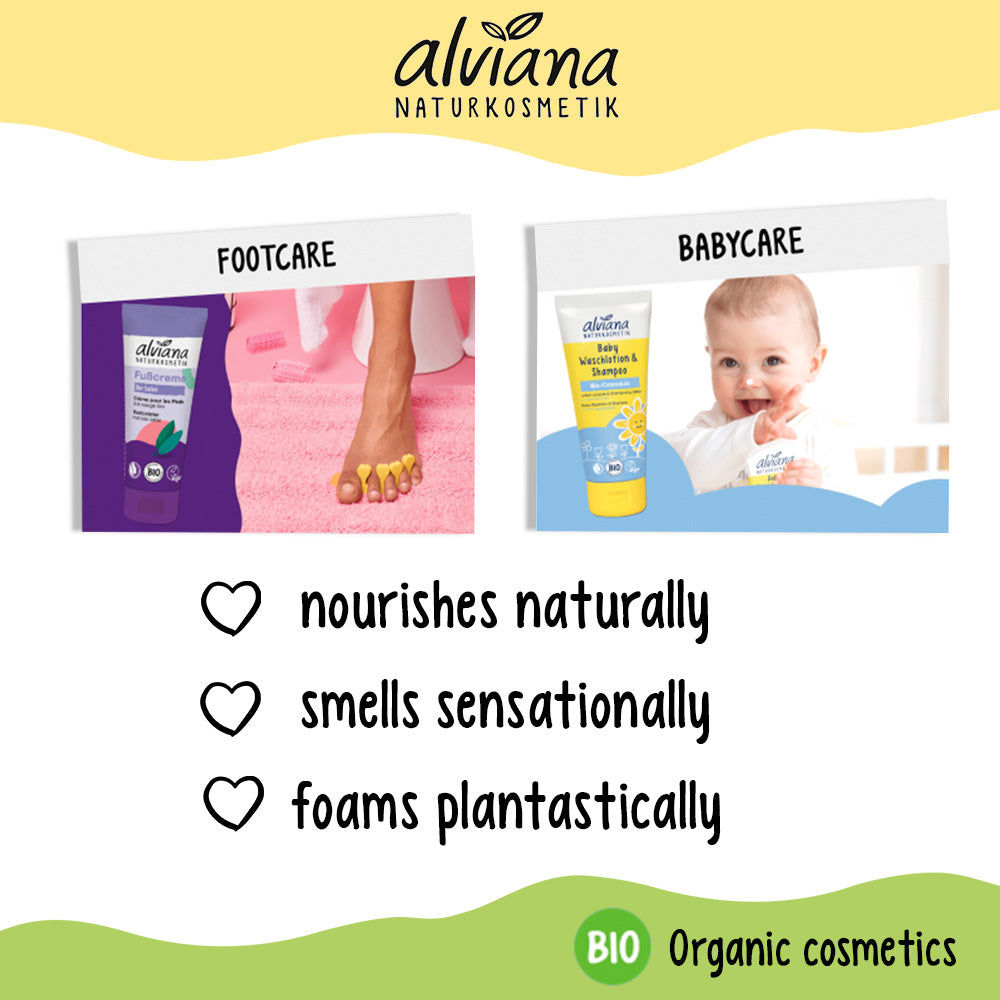 ALVIANA Toothpaste with organic peppermint