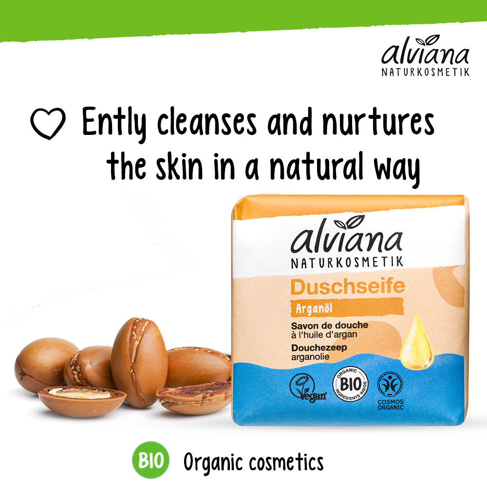 ALVIANA Shower soap argan oil