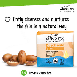 ALVIANA Shower Soap Argan Oil, 100 g