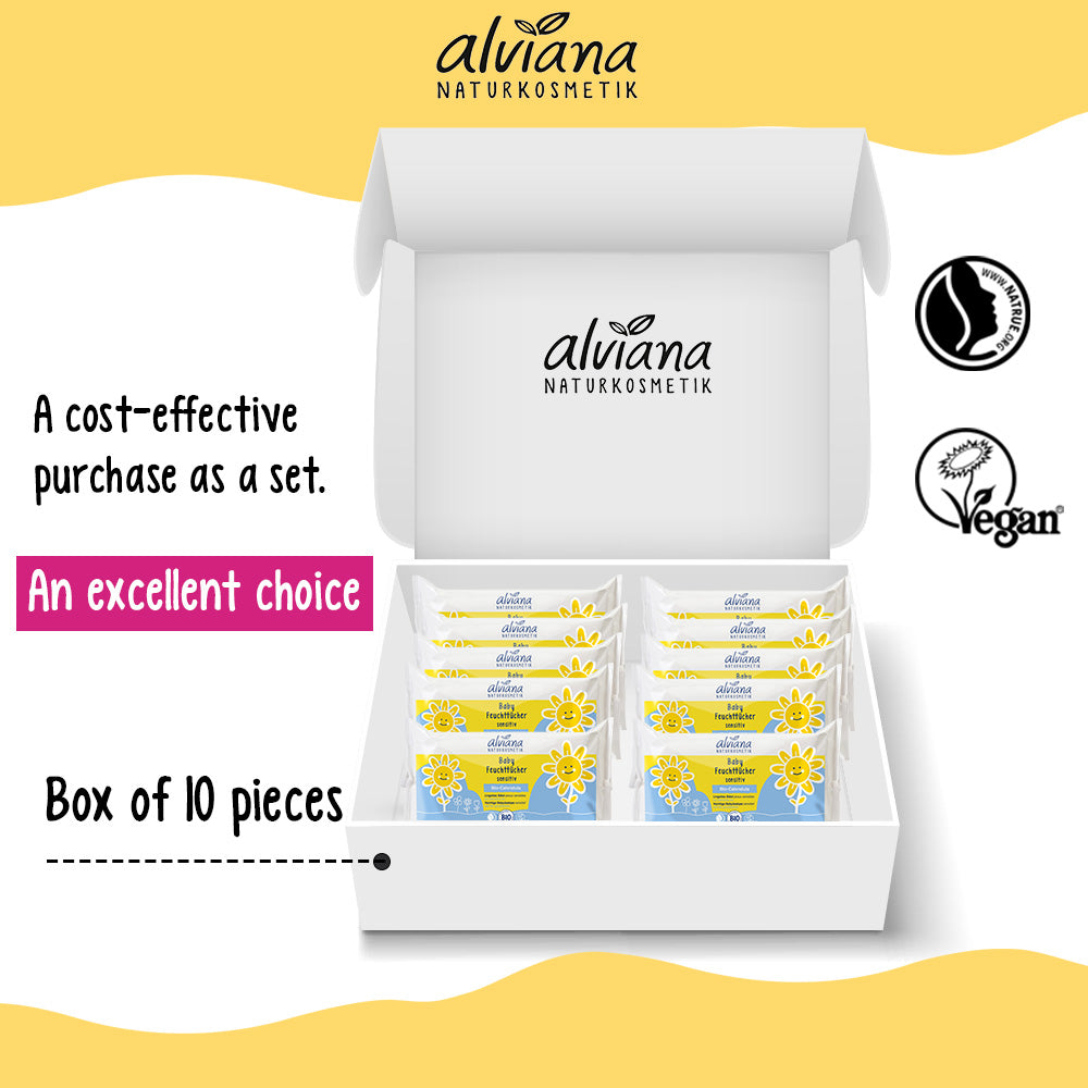 ALVIANA Baby Cleansing Wipes