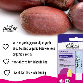 ALVIANA Lip Balm Classic, 4,5 g
