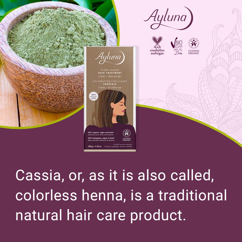 AYLUNA Plant-based hair treatment No. 10. Cassia