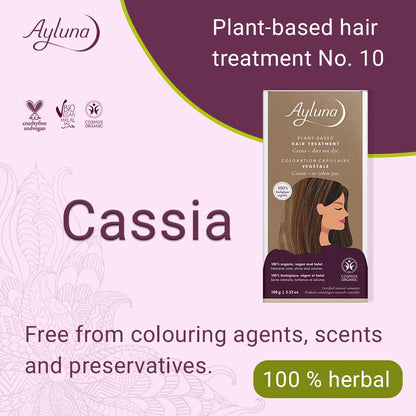 AYLUNA Plant-based hair treatment No. 10. Cassia