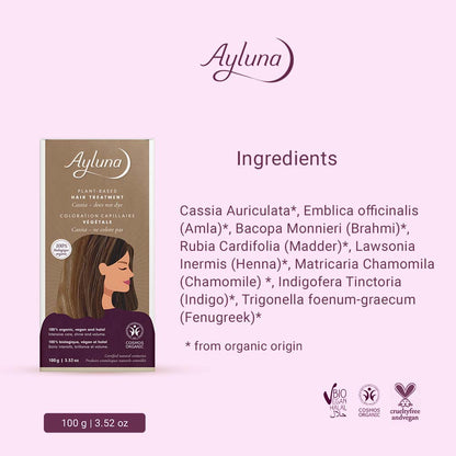 AYLUNA Plant-based hair treatment No. 10. Cassia