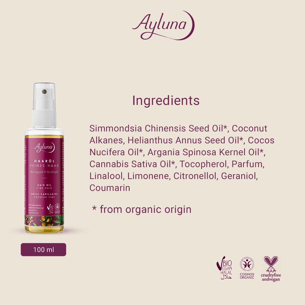 AYLUNA Hair Oil Fine Hair