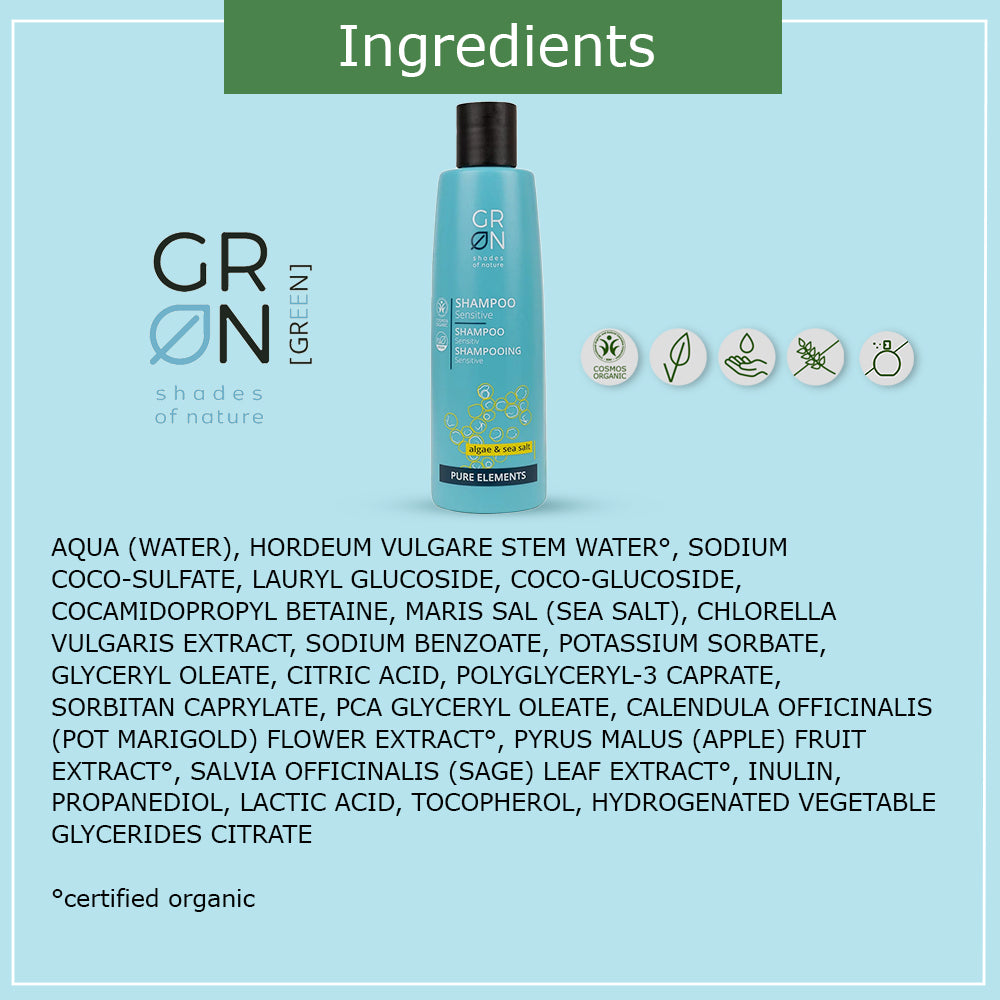 GRN Sensitive Shampoo Algae & Sea Salt