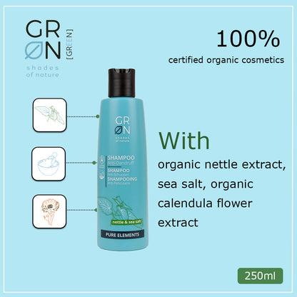 GRN Anti-Dandruff Shampoo Nettle & Sea Salt