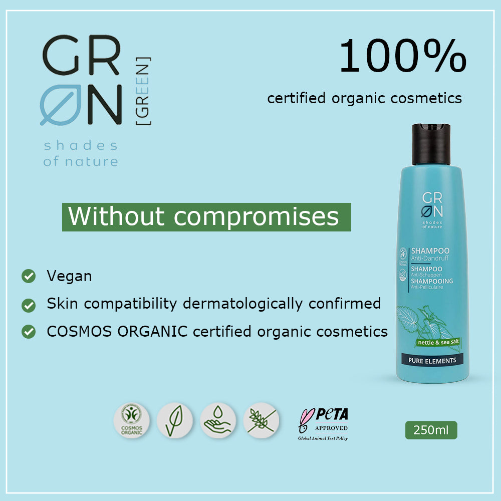 GRN Anti-Dandruff Shampoo Nettle & Sea Salt