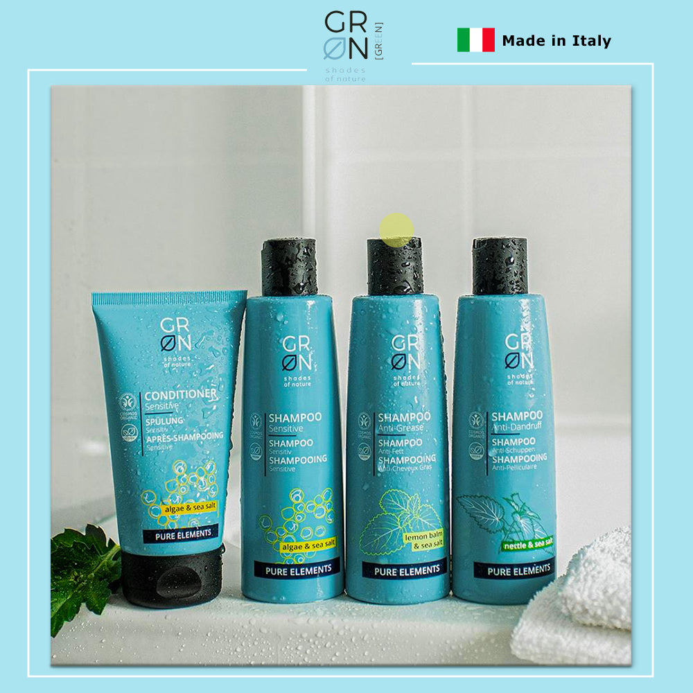 GRN Anti-Grease Shampoo Lemon Balm & Sea Salt