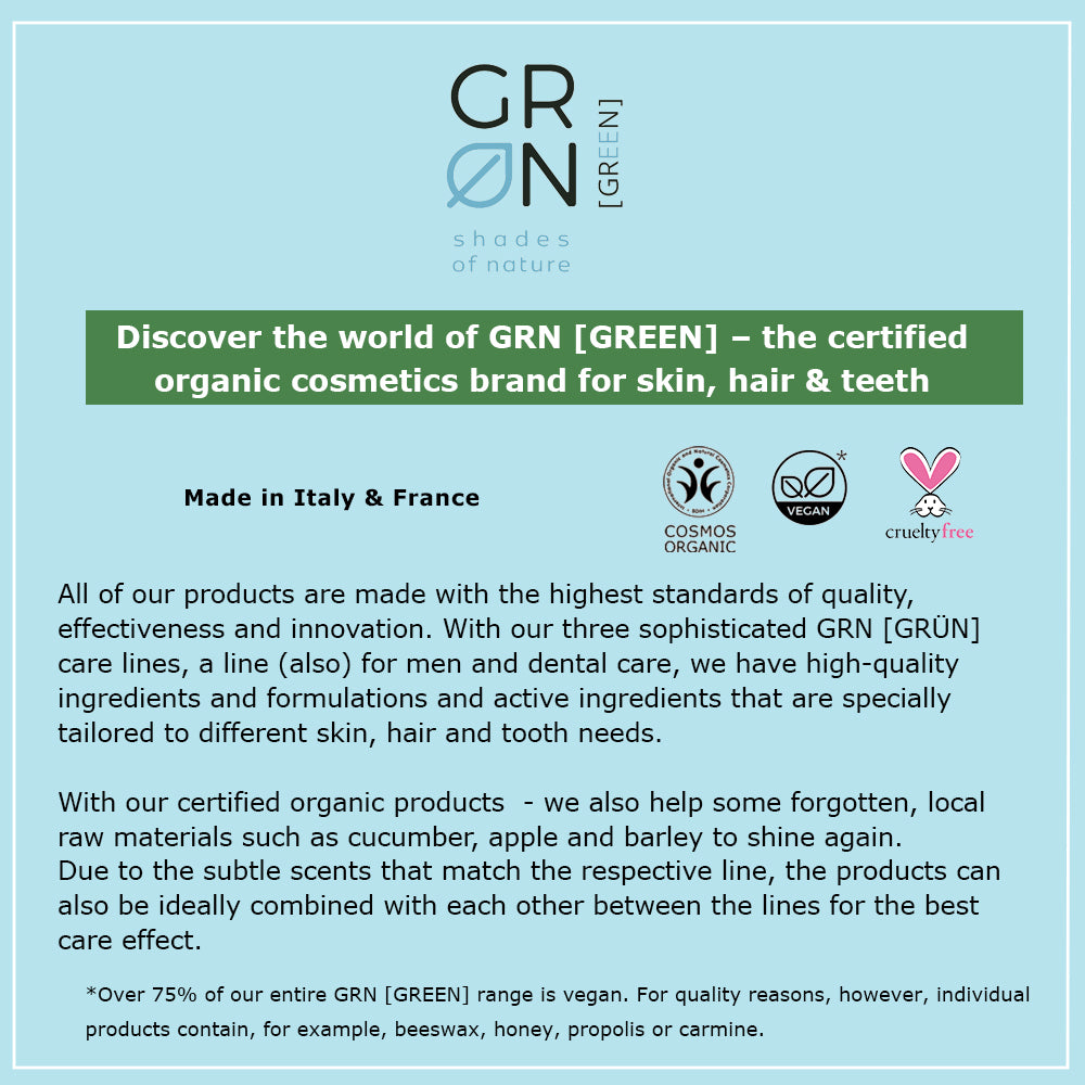 GRN Anti-Grease Shampoo Lemon Balm & Sea Salt