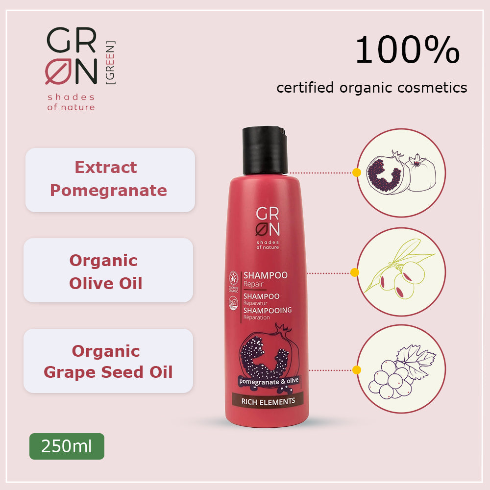 GRN Repair Shampoo Pomegranate & Olive