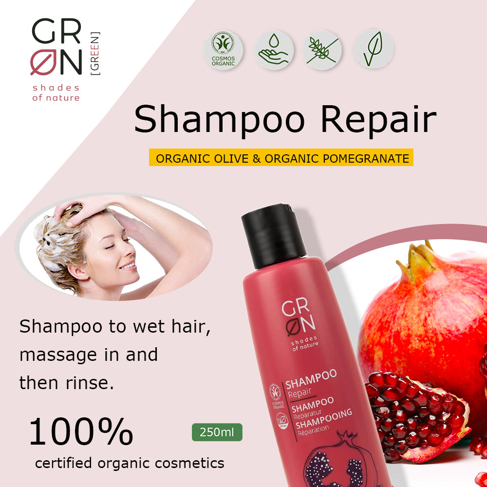 GRN Repair Shampoo Pomegranate & Olive