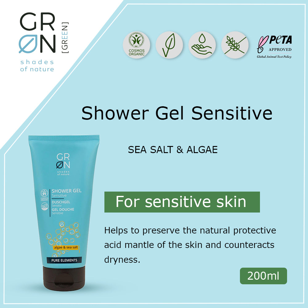 GRN Alga & Sea Salt Shower Gel