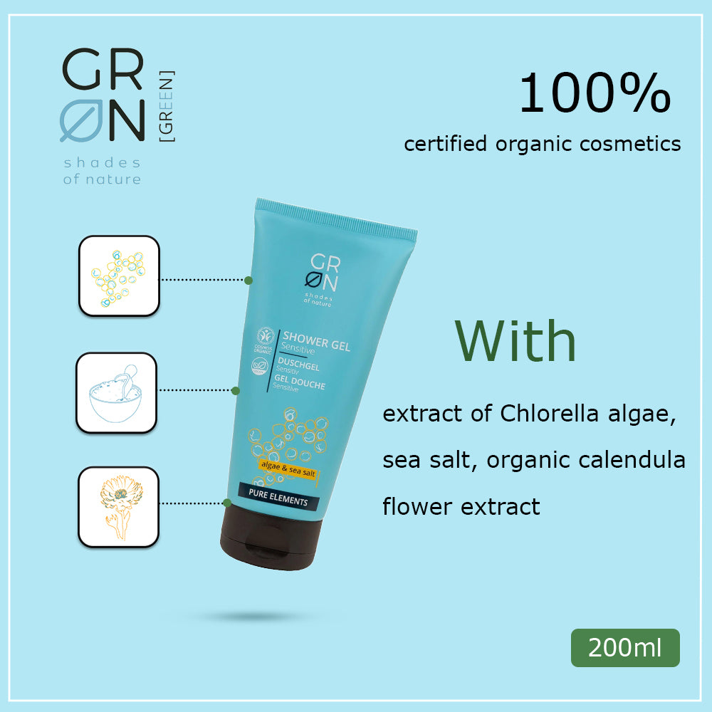 GRN Alga & Sea Salt Shower Gel