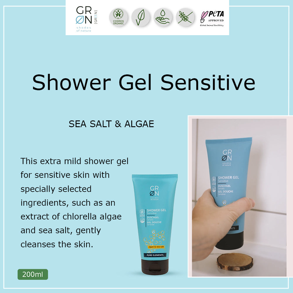 GRN Alga & Sea Salt Shower Gel